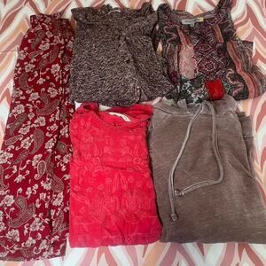 Bold boho bundle in red